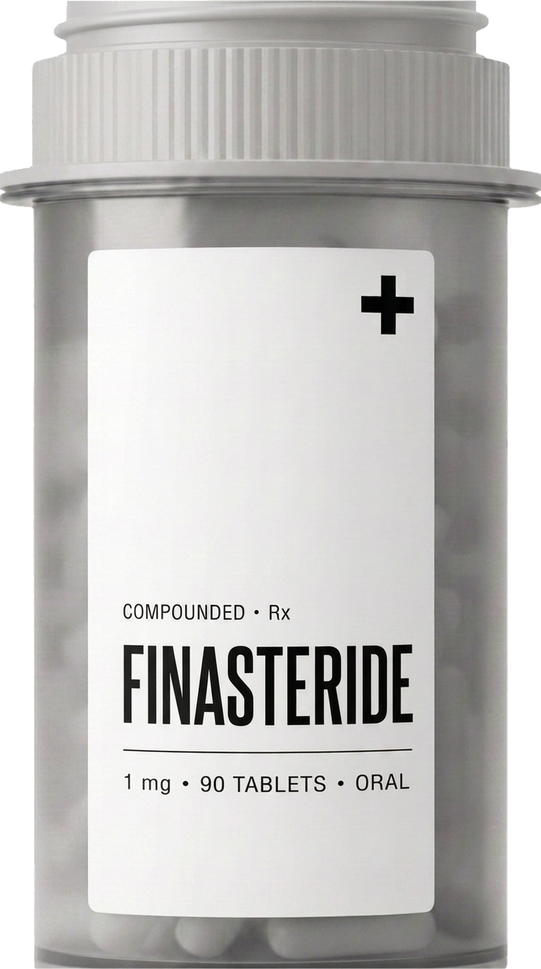 Finasteride vial